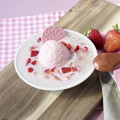 Strawberry Sago Duo 草莓孖寶西米露